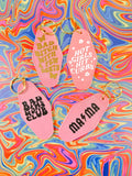 Bad Moms Club Hotel Keychain